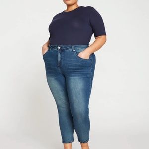 Universal Standard Seine High Rise Skinny Jeans 27 Inch Size 18